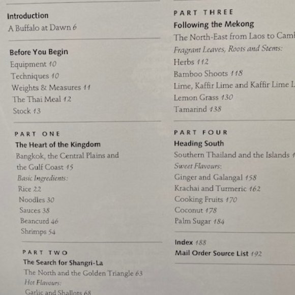 THAI COOKBOOK  1994 Bangkok, Shanri-La, Lao, the Islands +more Recipes&Technique - Picture 7 of 7